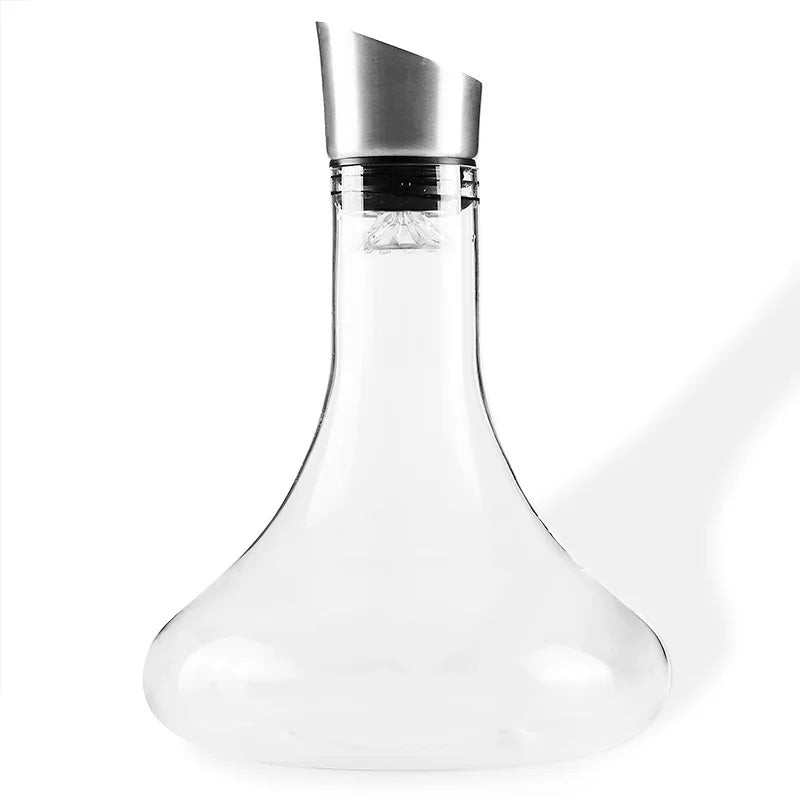 Garrafa de vinho tinto com aerador embutido, cristal sem chumbo, Decanter rápido, acessórios para vinho