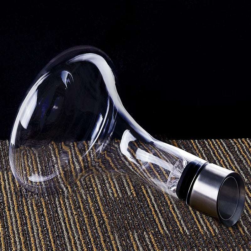 Garrafa de vinho tinto com aerador embutido, cristal sem chumbo, Decanter rápido, acessórios para vinho