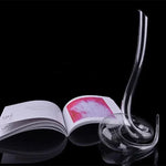 Decantador de vidro transparente em forma de cobra, pote de vinho criativo, flagon, hotel, bar, casa, cozinha, suprimentos de decoração, 1,1 L, 2L