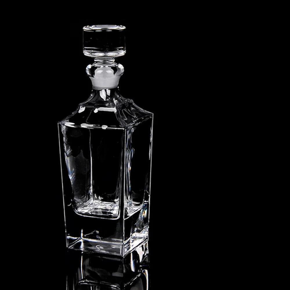 Garrafa De Vidro De Cristal Com Tampa, Garrafa De Vinho Tinto, Garrafa De Vinho Estrangeiro, Garrafa De Uísque, Acessórios para Bar, Creative Home Bars