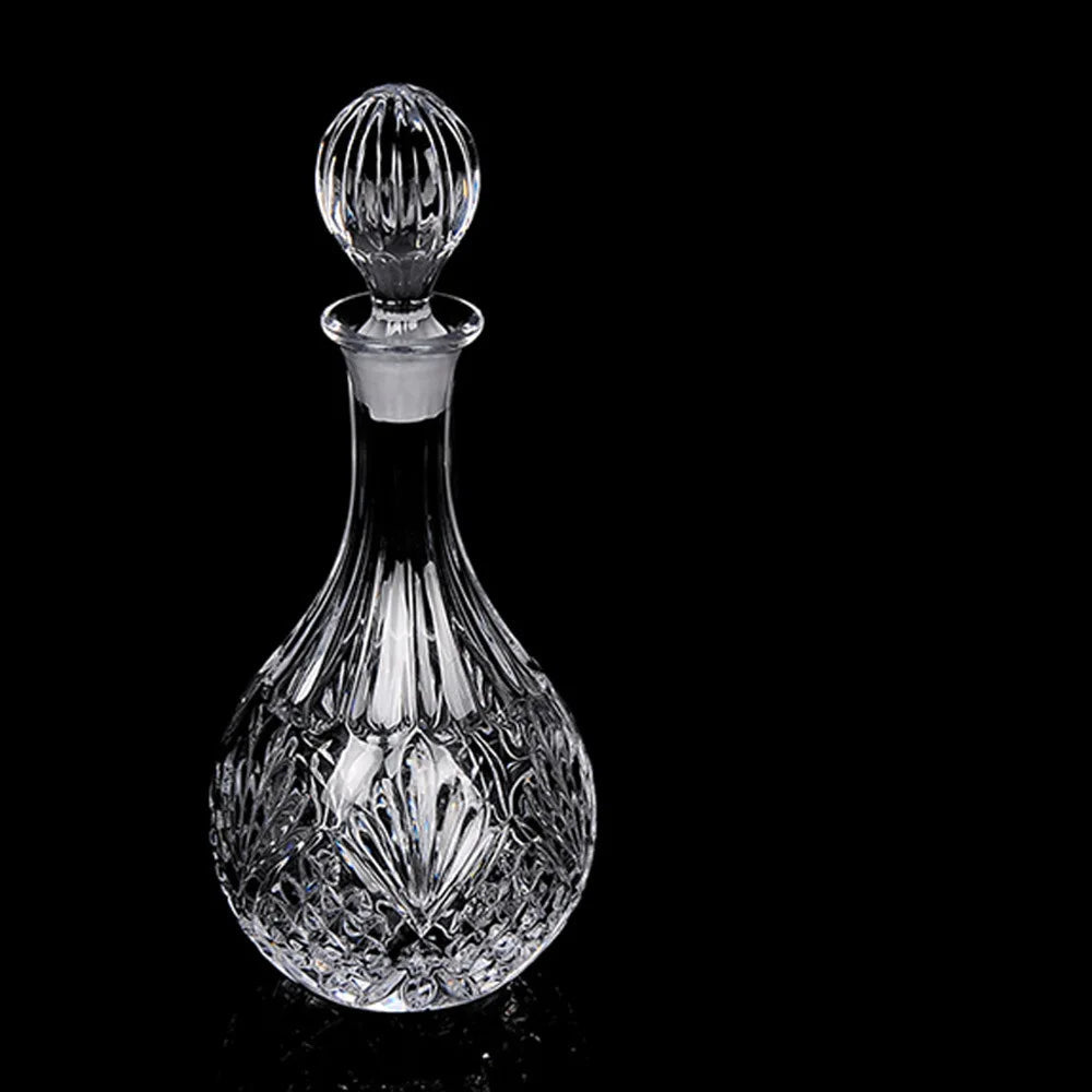 Garrafa De Vidro De Cristal Com Tampa, Garrafa De Vinho Tinto, Garrafa De Vinho Estrangeiro, Garrafa De Uísque, Acessórios para Bar, Creative Home Bars