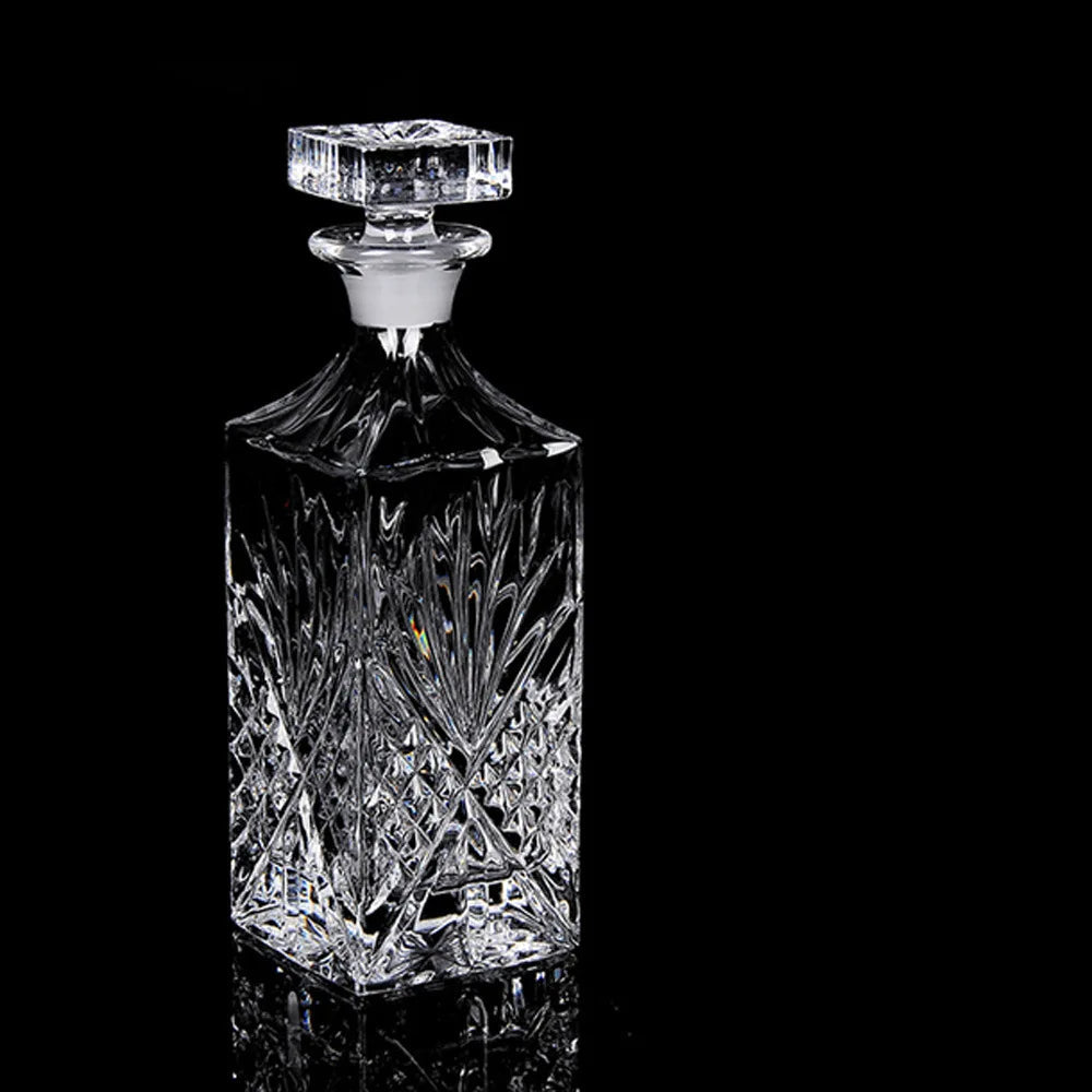 Garrafa De Vidro De Cristal Com Tampa, Garrafa De Vinho Tinto, Garrafa De Vinho Estrangeiro, Garrafa De Uísque, Acessórios para Bar, Creative Home Bars