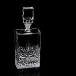 Garrafa De Vidro De Cristal Com Tampa, Garrafa De Vinho Tinto, Garrafa De Vinho Estrangeiro, Garrafa De Uísque, Acessórios para Bar, Creative Home Bars