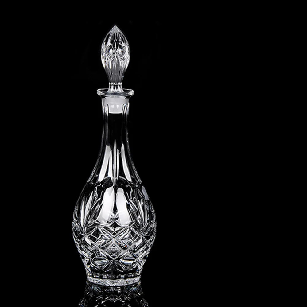 Garrafa De Vidro De Cristal Com Tampa, Garrafa De Vinho Tinto, Garrafa De Vinho Estrangeiro, Garrafa De Uísque, Acessórios para Bar, Creative Home Bars