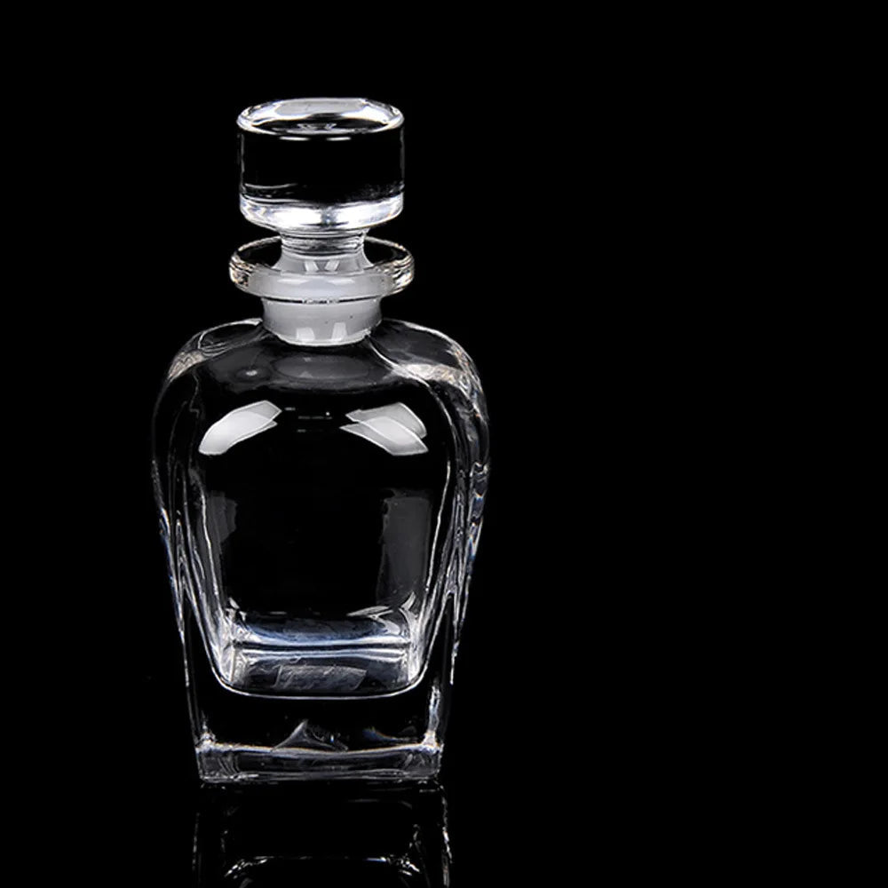 Garrafa De Vidro De Cristal Com Tampa, Garrafa De Vinho Tinto, Garrafa De Vinho Estrangeiro, Garrafa De Uísque, Acessórios para Bar, Creative Home Bars