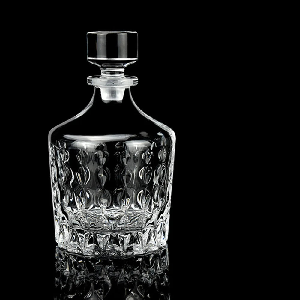 Garrafa De Vidro De Cristal Com Tampa, Garrafa De Vinho Tinto, Garrafa De Vinho Estrangeiro, Garrafa De Uísque, Acessórios para Bar, Creative Home Bars