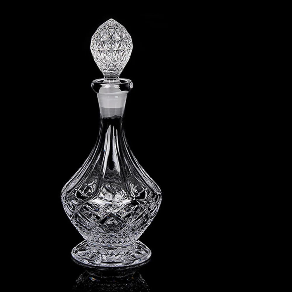 Garrafa De Vidro De Cristal Com Tampa, Garrafa De Vinho Tinto, Garrafa De Vinho Estrangeiro, Garrafa De Uísque, Acessórios para Bar, Creative Home Bars