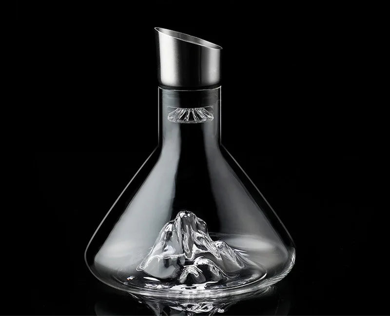 Aerador rápido do vinho do vidro, Filtro de vinho tinto, Creative Wine Dispenser, Luxo acessível, Cachoeira para casa, Europeu