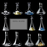 Aerador rápido do vinho do vidro, Filtro de vinho tinto, Creative Wine Dispenser, Luxo acessível, Cachoeira para casa, Europeu