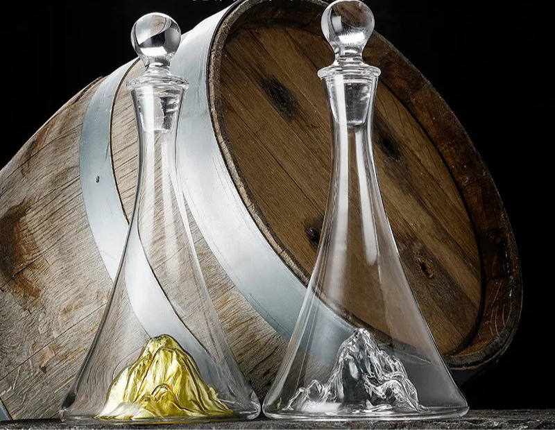 Aerador rápido do vinho do vidro, Filtro de vinho tinto, Creative Wine Dispenser, Luxo acessível, Cachoeira para casa, Europeu