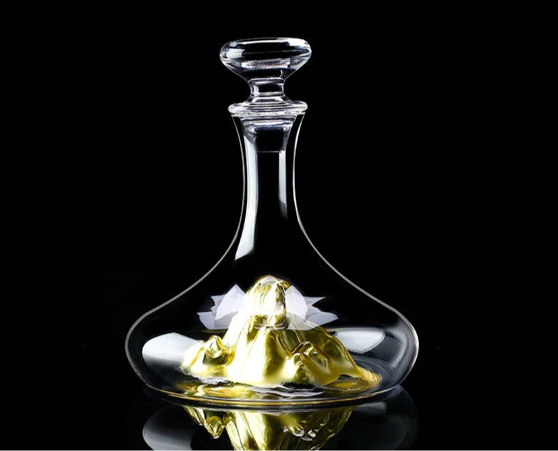 Aerador rápido do vinho do vidro, Filtro de vinho tinto, Creative Wine Dispenser, Luxo acessível, Cachoeira para casa, Europeu