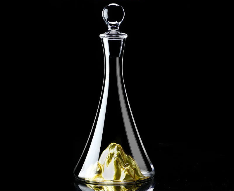 Aerador rápido do vinho do vidro, Filtro de vinho tinto, Creative Wine Dispenser, Luxo acessível, Cachoeira para casa, Europeu