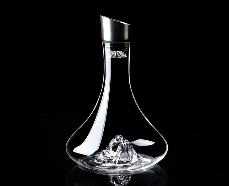 Aerador rápido do vinho do vidro, Filtro de vinho tinto, Creative Wine Dispenser, Luxo acessível, Cachoeira para casa, Europeu