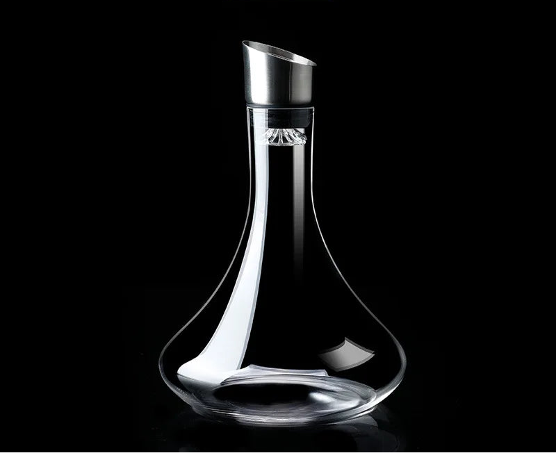 Aerador rápido do vinho do vidro, Filtro de vinho tinto, Creative Wine Dispenser, Luxo acessível, Cachoeira para casa, Europeu