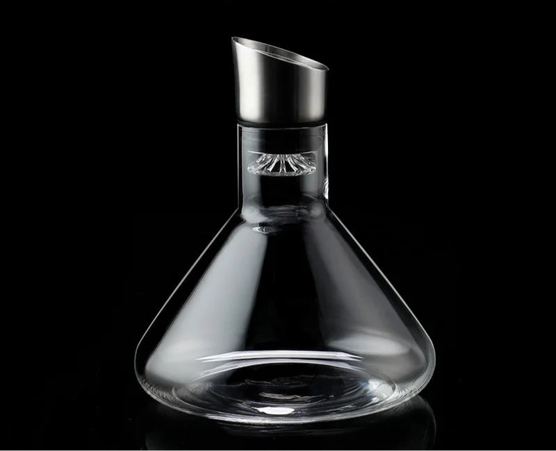 Aerador rápido do vinho do vidro, Filtro de vinho tinto, Creative Wine Dispenser, Luxo acessível, Cachoeira para casa, Europeu