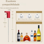 Bomba elétrica automática sem toque para bebidas, uísque, dispensador de bebidas alcoólicas