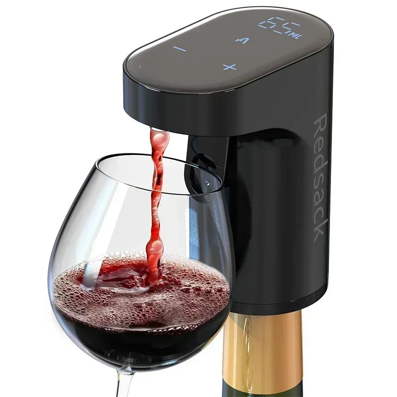 Bomba elétrica automática sem toque para bebidas, uísque, dispensador de bebidas alcoólicas