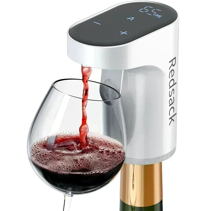 Bomba elétrica automática sem toque para bebidas, uísque, dispensador de bebidas alcoólicas