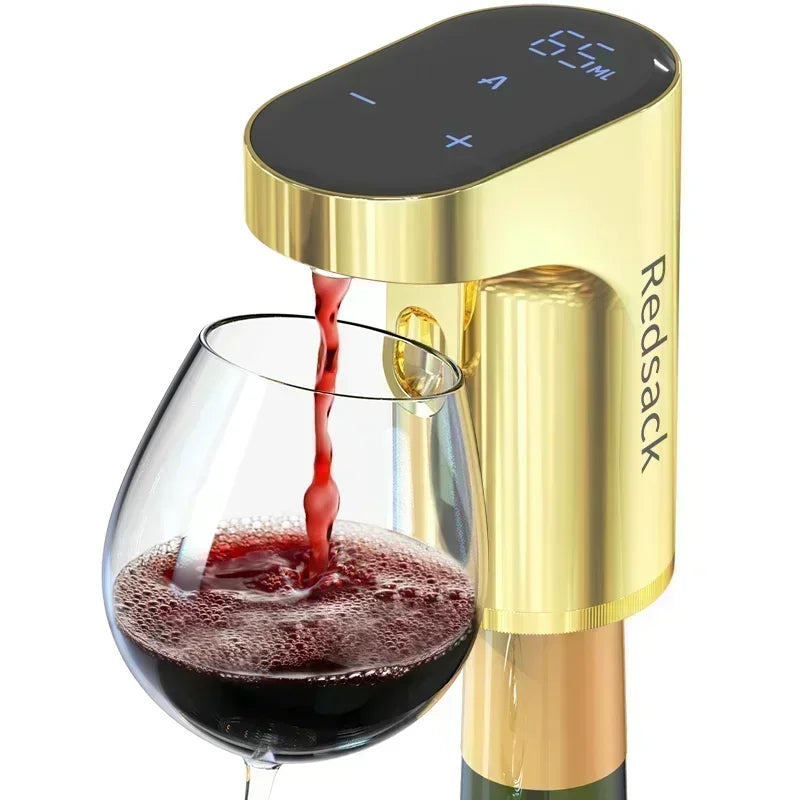 Bomba elétrica automática sem toque para bebidas, uísque, dispensador de bebidas alcoólicas