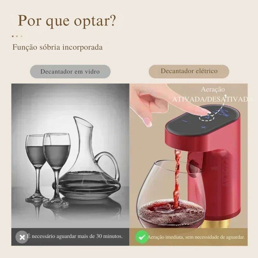 Bomba elétrica automática sem toque para bebidas, uísque, dispensador de bebidas alcoólicas