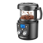 CAFEMASY 80-100g Torrador de café doméstico elétrico Mini sem fumaça Máquina de torrefação de grãos de café 110-240V Torrador de grãos de café