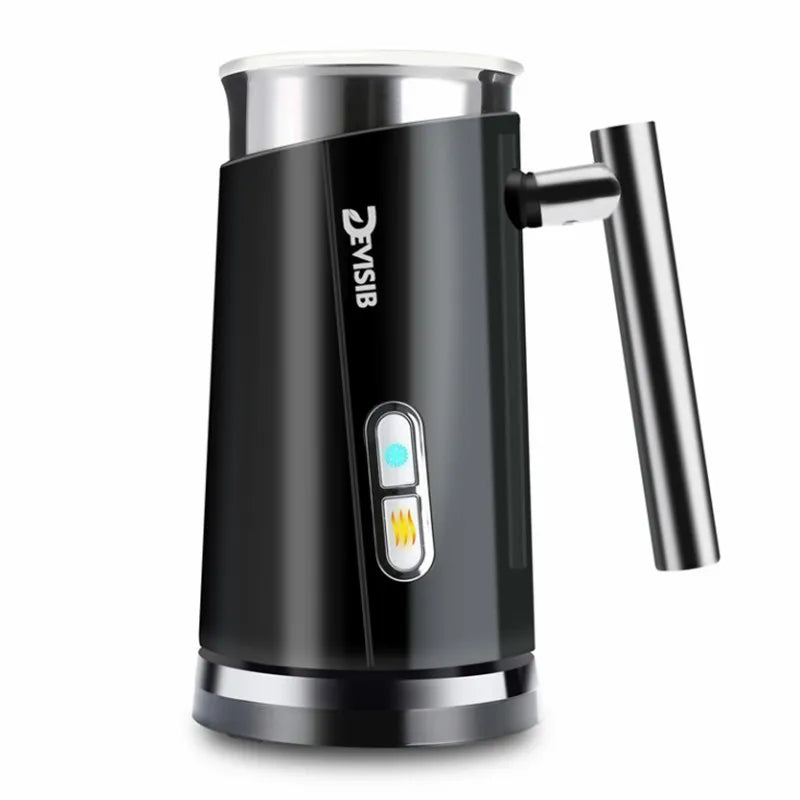 DEVISIB automático leite frother elétrico quente e frio para fazer latte cappuccino café frothing foamer utensílios de cozinha 220v