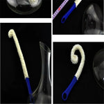 Multi-função Longa Escova De Limpeza Decanter Garrafa De Espuma Bar De Vidro De Vinho Limpador De Cozinha Flexível, macio, longo Escova De Copo De Limpeza