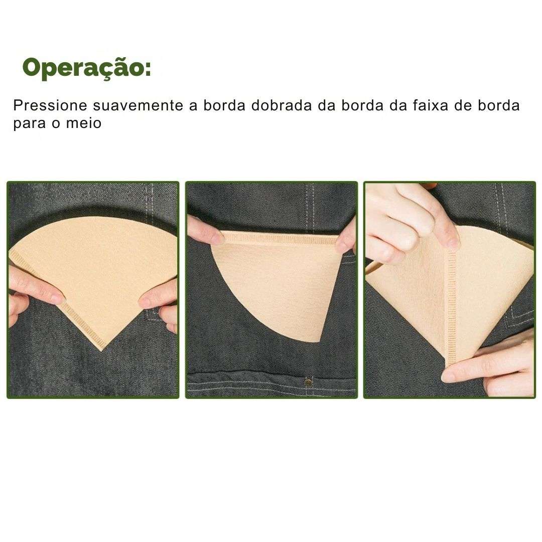 Filtro de Café em Papel V-Cone iCafilas