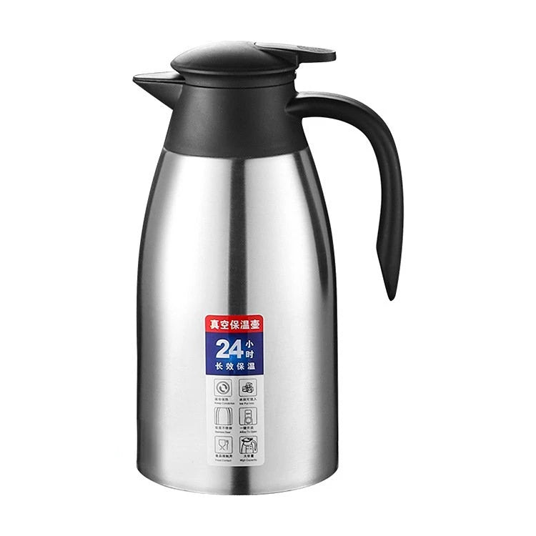 Xiaomi 2l garrafa de café térmica frascos de vácuo de aço inoxidável escritório café quente garrafa térmica isolamento chaleira água quente pote térmico