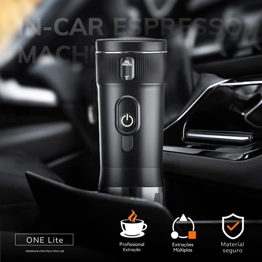MIUI-Cafeteira Portátil, Pequena Máquina De Espresso, DC 12V, Cafeteira De Viagem para Carro, Ao Ar Livre, Camping, Mochileiro, Leve