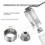 Icaafilas atualização manual moedor de café profissional 420 aço inoxidável 7 núcleo rebarbas moedor de grãos de café artesanal ferramentas de café