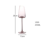 2 peças copo de vinho artesanal vidro de vinho tinto arte grande barriga degustação copo ultra-fino cristal borgonha bordeaux taça copos de vidro