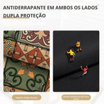 Tapetes de secagem a prato impermeável, máquina de café Mat, Quick Drain Pad, Louça antiderrapante Drenagem Placemat, Tapete Cozinha Retro