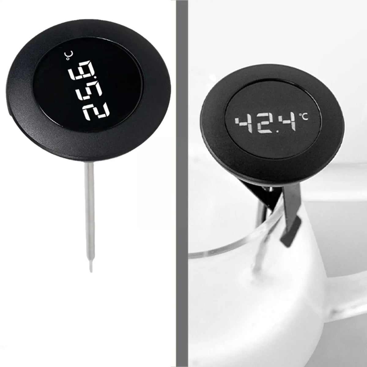 Timemore-Little T Thermo Termômetro Digital, Thermo Detertor, termômetro portátil, ferramentas de café Thermome, Art Maker, café Latte, Q1T3