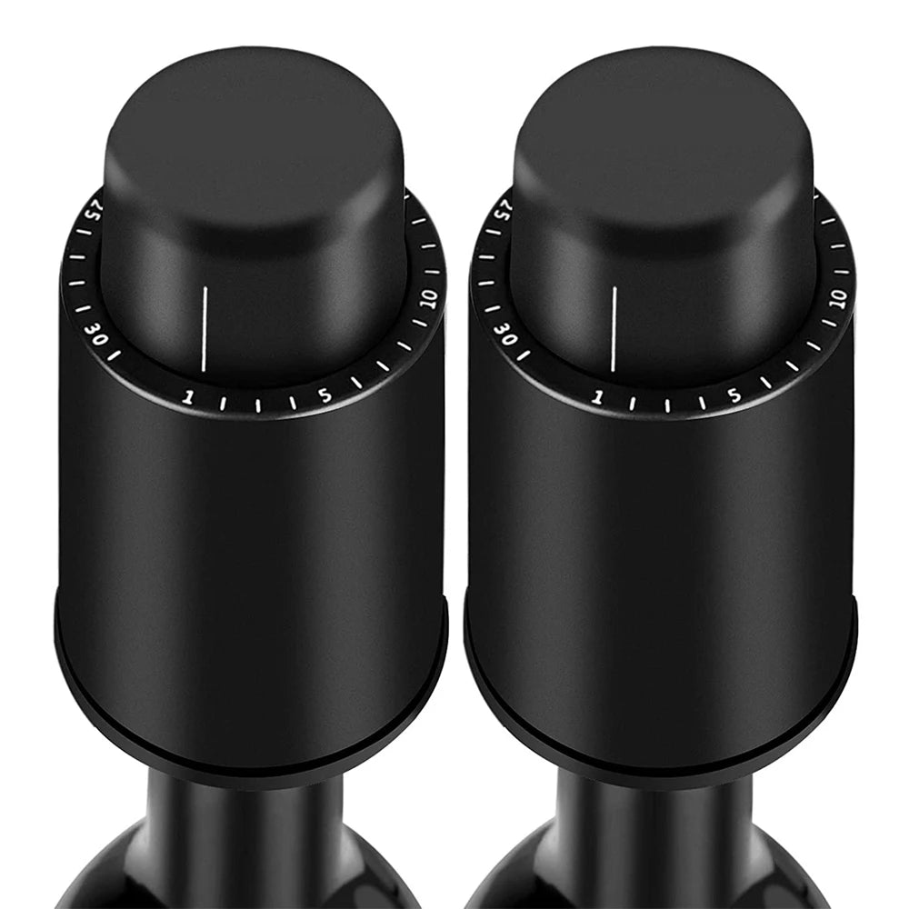 Rolha De Garrafa De Vinho Reutilizável, Rolhas De Preservador De Vinho, Vácuo real, Manter fresco, Melhores presentes para amantes de vinho