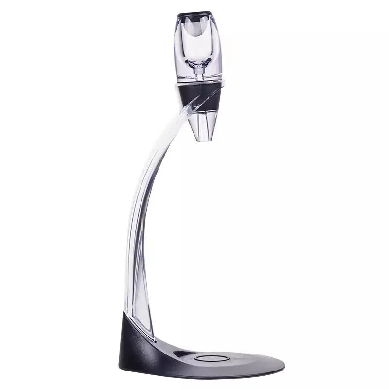 Vinho tinto profissional Decanter Pourer com filtro Stand titular, Vodka Quick Air Aerator, Home Dining Bar Essential Set