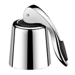 Aço inoxidável Konco-Rolha De Garrafa De Vinho, selador a vácuo reutilizável, Silicone Plug para Retain Wine Freshnes