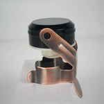 Aço inoxidável Champagne Stopper Selador de garrafas, Pressão embutida, Vinho Espumante, Bancada de Cava, 1 pc, 3 pcs, 5pcs
