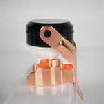 Aço inoxidável Champagne Stopper Selador de garrafas, Pressão embutida, Vinho Espumante, Bancada de Cava, 1 pc, 3 pcs, 5pcs