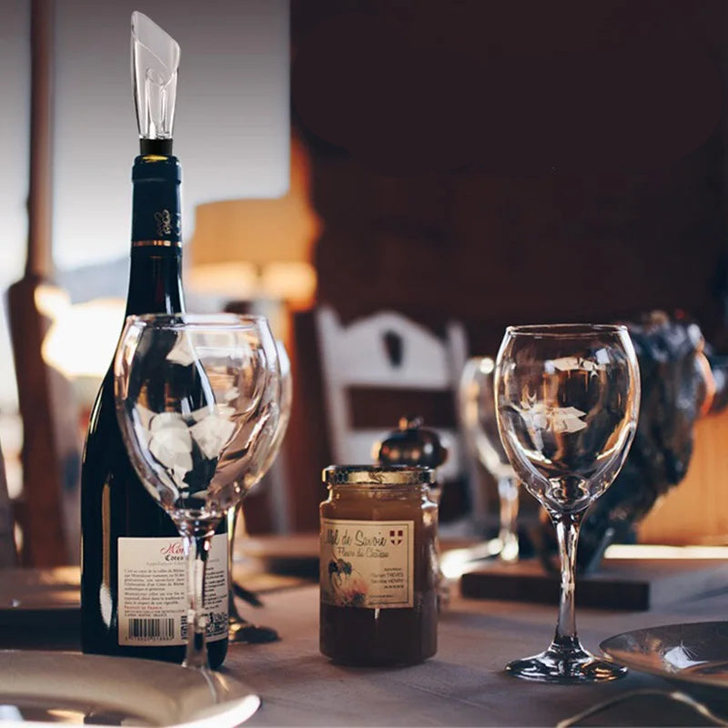 Bicos Premium Pourer e Decanter, Vinho Pourers, Rolhas Vinho