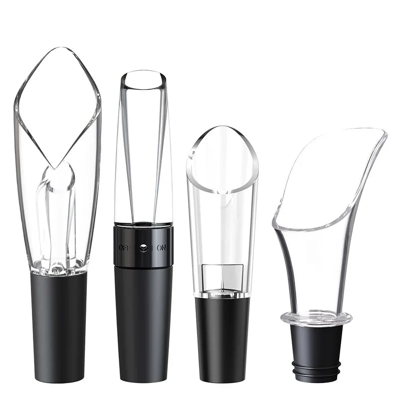 Bicos Premium Pourer e Decanter, Vinho Pourers, Rolhas Vinho