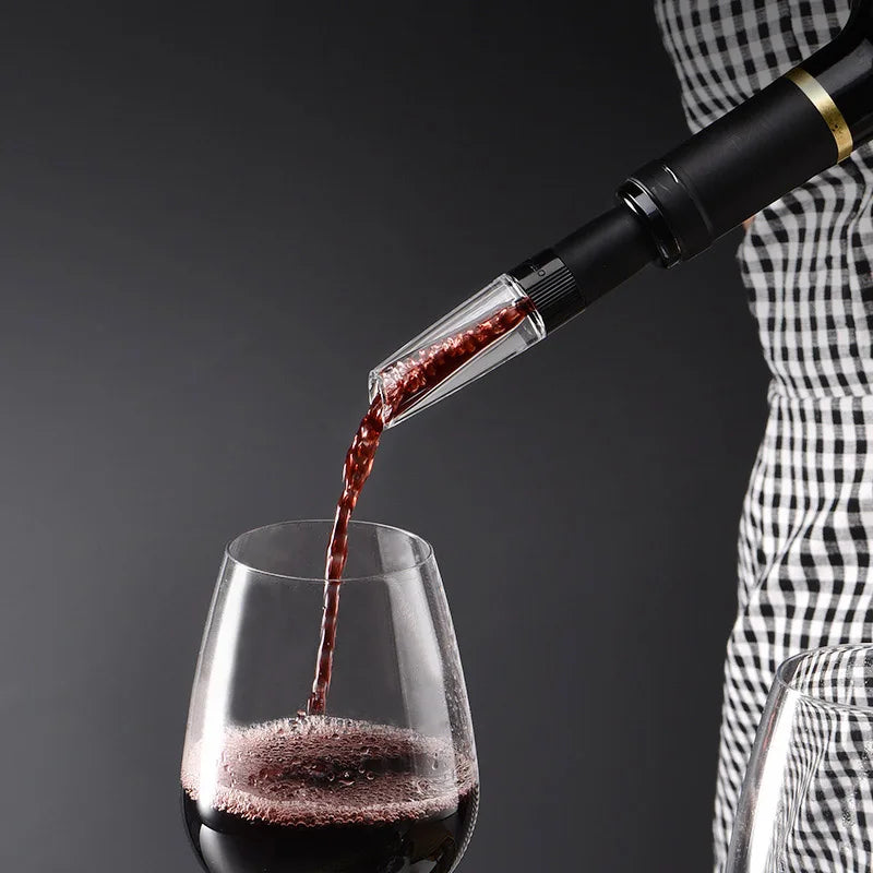 Bicos Premium Pourer e Decanter, Vinho Pourers, Rolhas Vinho