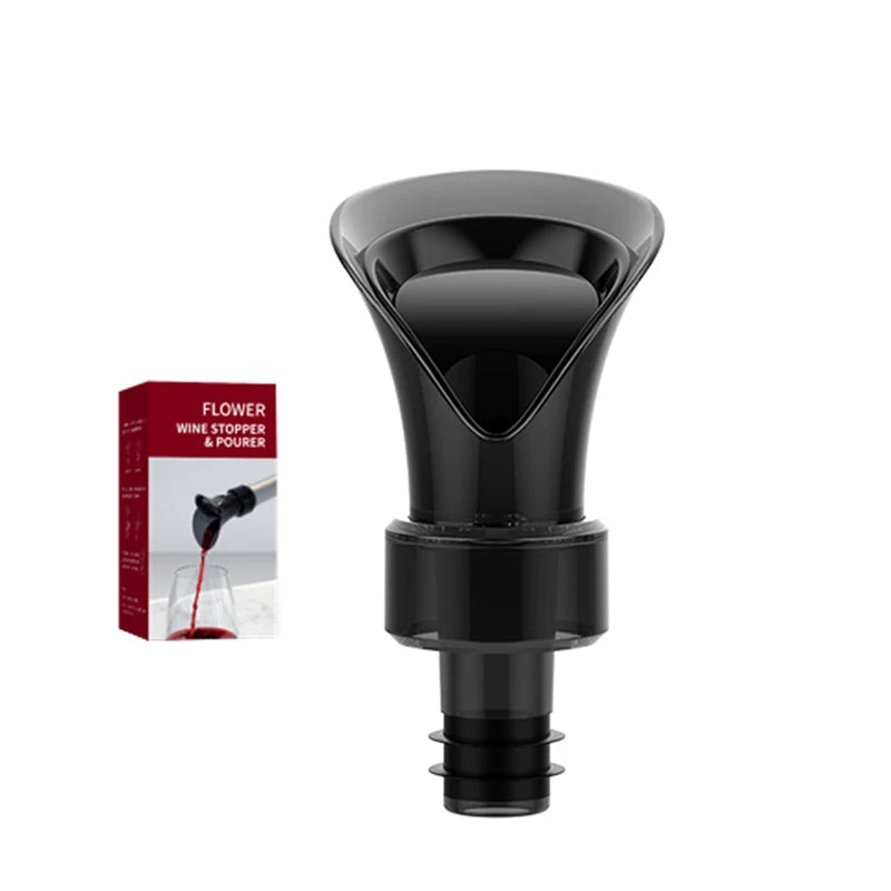 Bicos Premium Pourer e Decanter, Vinho Pourers, Rolhas Vinho