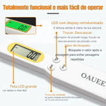 Mini Balança de Colher de Cozinha Digital, Balança Eletrônica LCD, Ferramenta de Medição de Peso para Café Leite, 0.1 a 500g