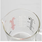 CAFEDE KONA Copo De Medição De Vidro Resistente Ao Calor com Escala, Copo De Compartilhamento De Café, Copo De Leite, Cozimento De Cozinha, 200ml