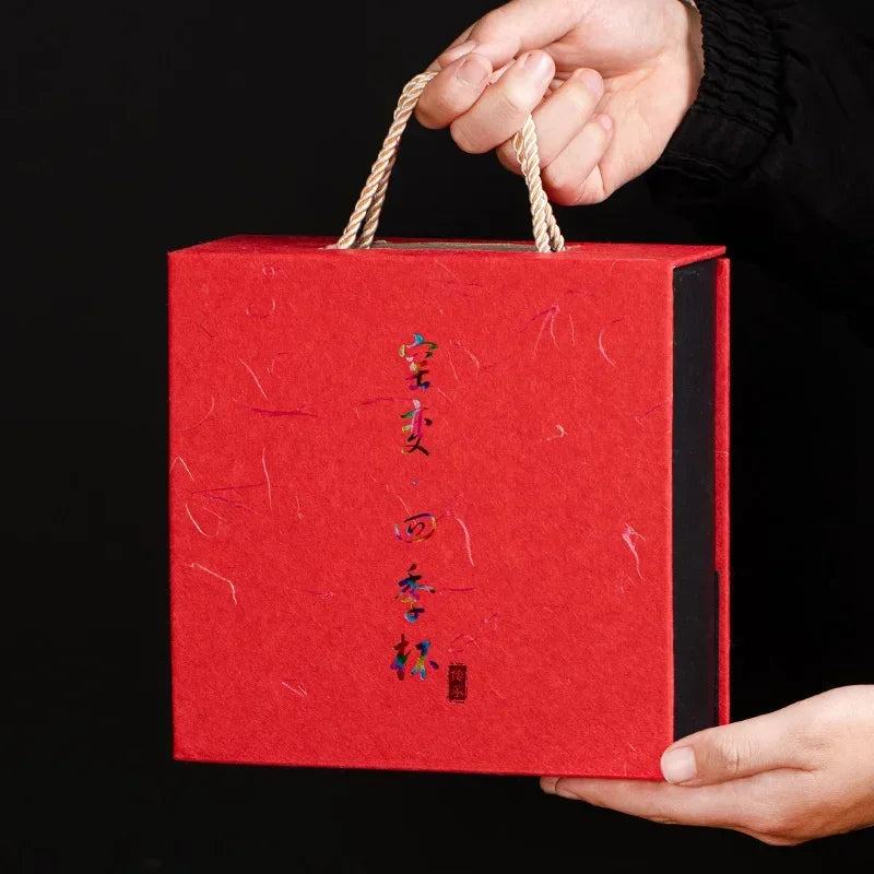 Conjunto De Canecas De Cerâmica, Xícara De Expresso De Porcelana, Xícara De Chá Criativa Em Casa, Pacote De Caixa, 175ml