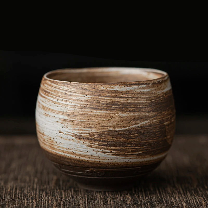 Handmade xícara de chá cerâmica porcelana tigela, café expresso copos cerâmica caneca, chá da tarde canecas, atacado, 1pc