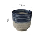 Xícara de chá cerâmica pintada à mão Hefeng, copo de chá espessado resistente ao calor para hotel, chá em casa, estilo japonês