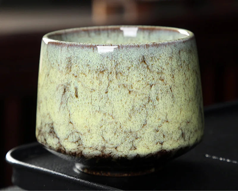 Xícara de café cerâmica grossa vintage, Copo único bebendo do agregado familiar, Cozinhar copos de chá ao redor do fogão