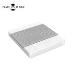 Timemore-Mini Balança de Cozinha Digital com USB, Espelho Preto, Basic Up, Café, Comida, Tempo, Peso Leve, Loja, Novo